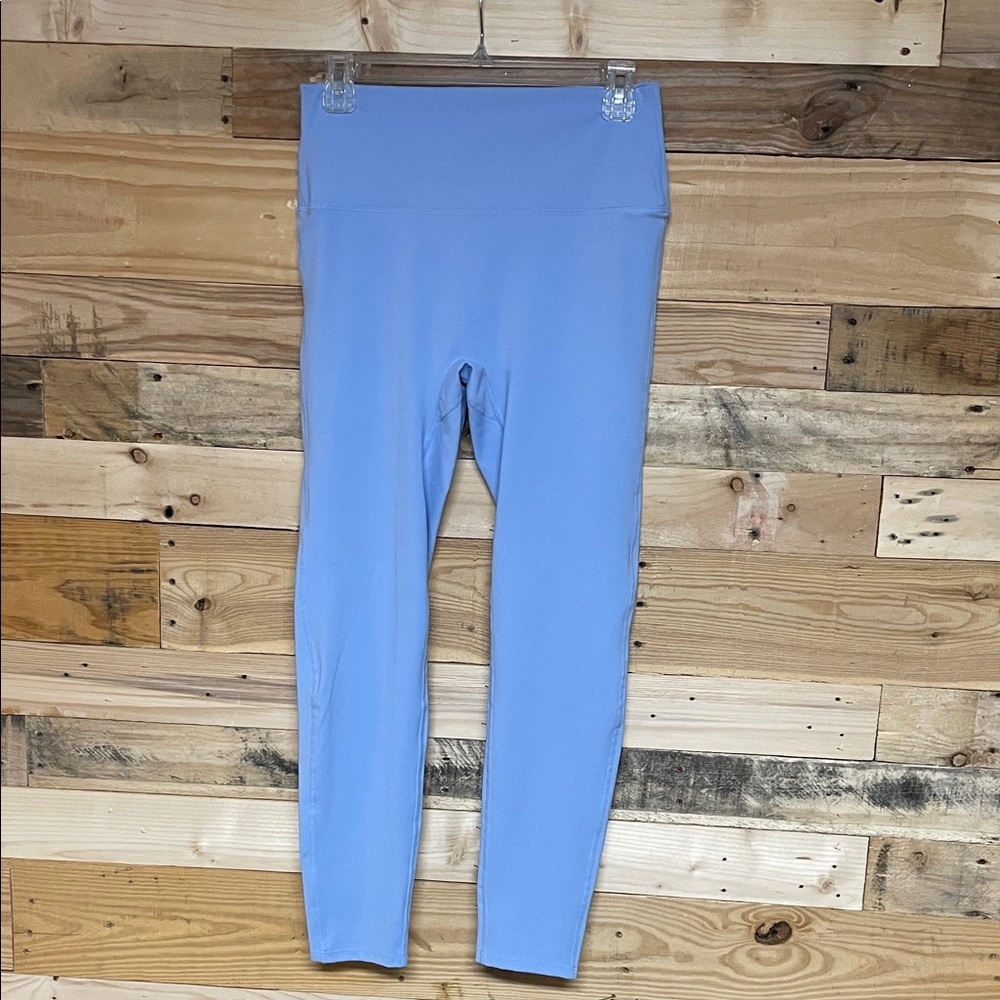 Zenana Outfitters size XL Sky Blue Super Stretchy Smooth Front Seam-free Legging